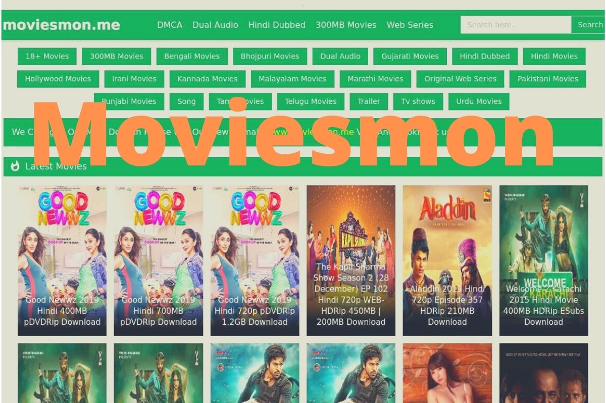 Moviesmon: Best Website To Download HD Quality Piracy Movies in 2023