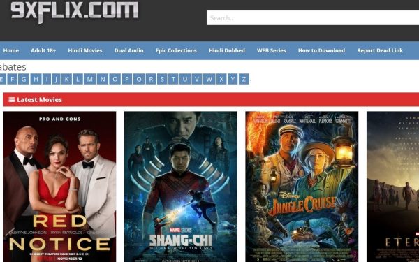 9xflix | One Of The Best Torrents Website To Rely On For Free Piracy Movies