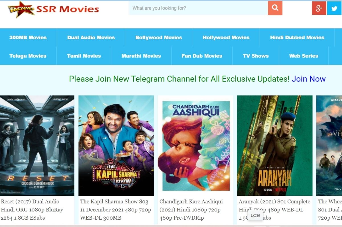 Ssr movie site