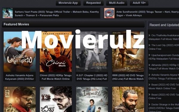 Movierulz: Evergreen Star In The Torrent Websites For Movie Downloads