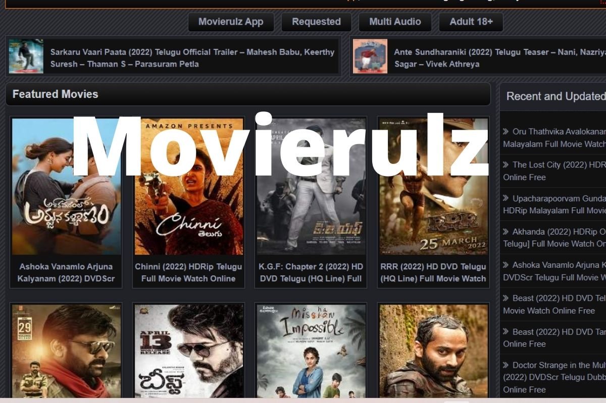 Movierulz: Evergreen Star In The Torrent Websites For Movie Downloads