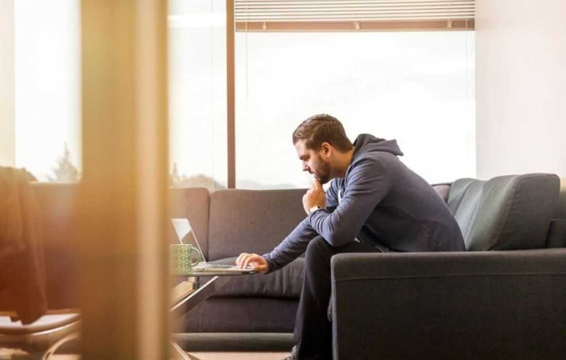 Man optimizing budget management and cost control with a project accounting system